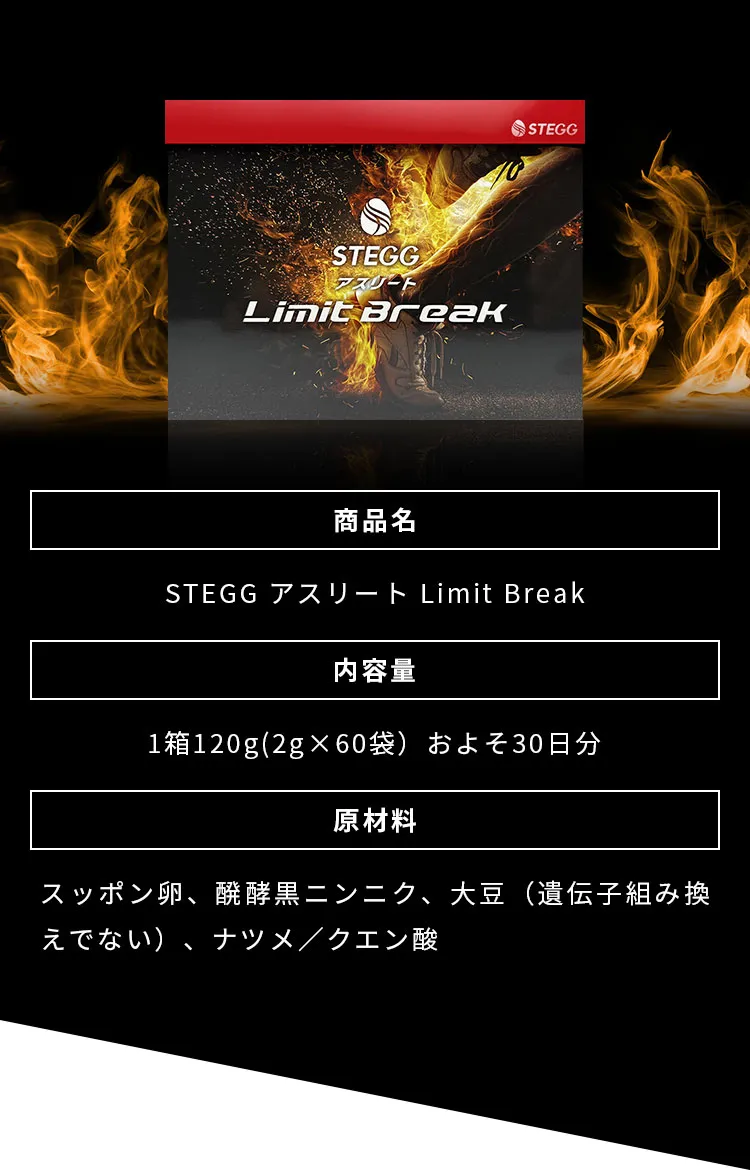 STEGG アスリート Limit Break